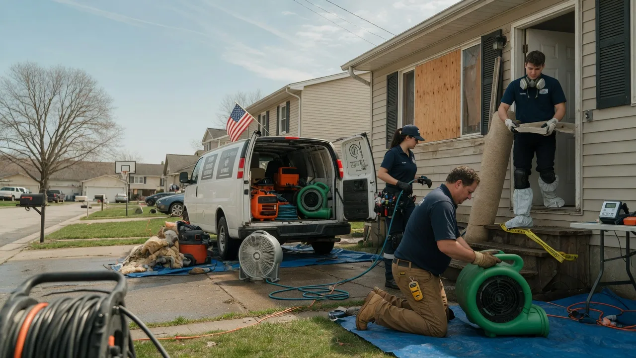 Water Damage Restoration in Clark, PA near me